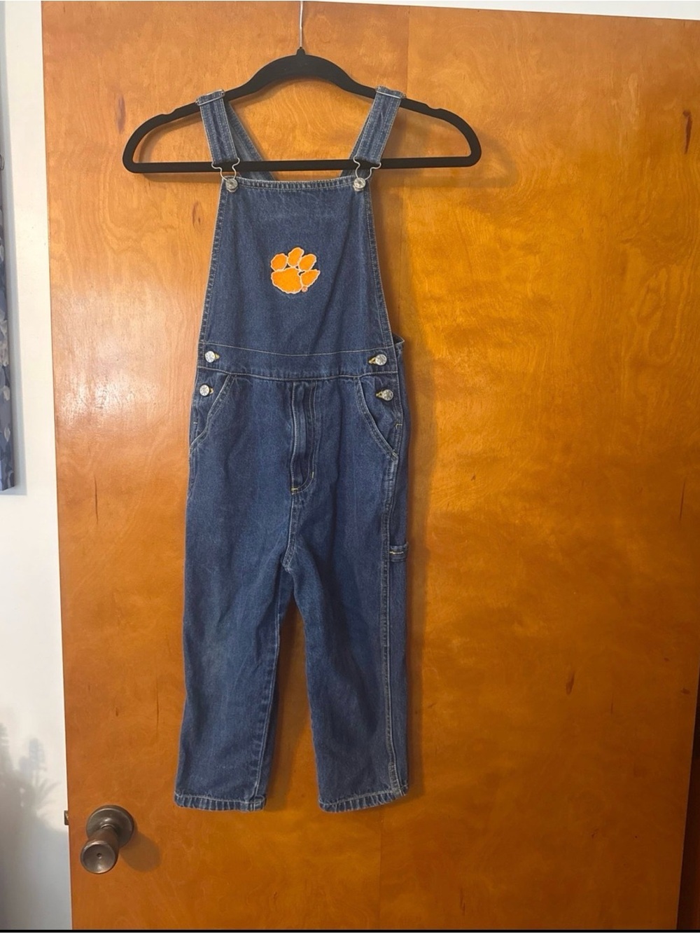 Handmade Clemson Tigers Overralls